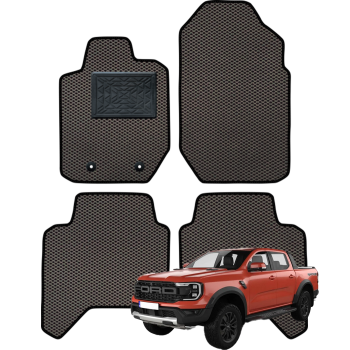 Ford Ranger Raptor 2018-2022 polimeriniai EVA kilimėliai