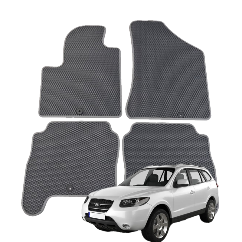 Hyundai Santa Fe II 2006-2010 polimeriniai EVA kilimėliai