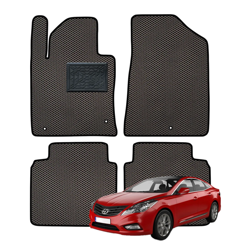 Hyundai Grandeur 2011–2016 polimeriniai EVA kilimėliai