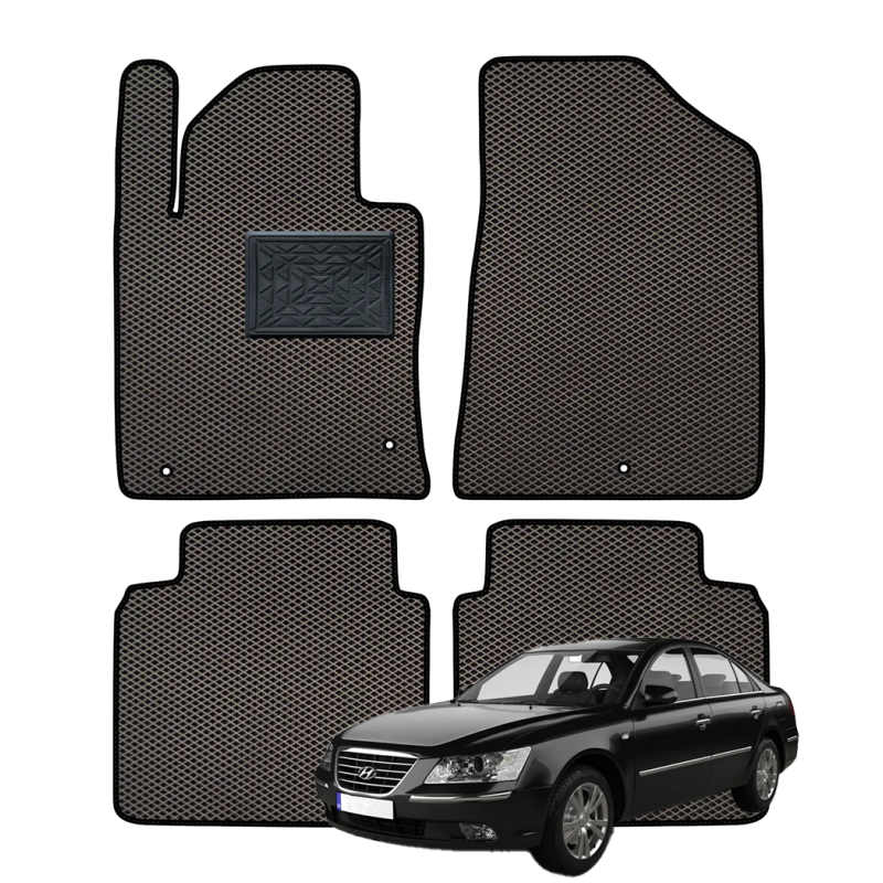 Hyundai Sonata YF 2009-2014 polimeriniai EVA kilimėliai