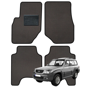 Hyundai Terracan 2001-2007 polimeriniai EVA kilimėliai
