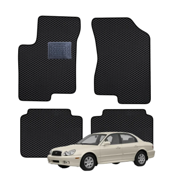 Hyundai Sonata Facelift 2001-2004 polimeriniai EVA kilimėliai