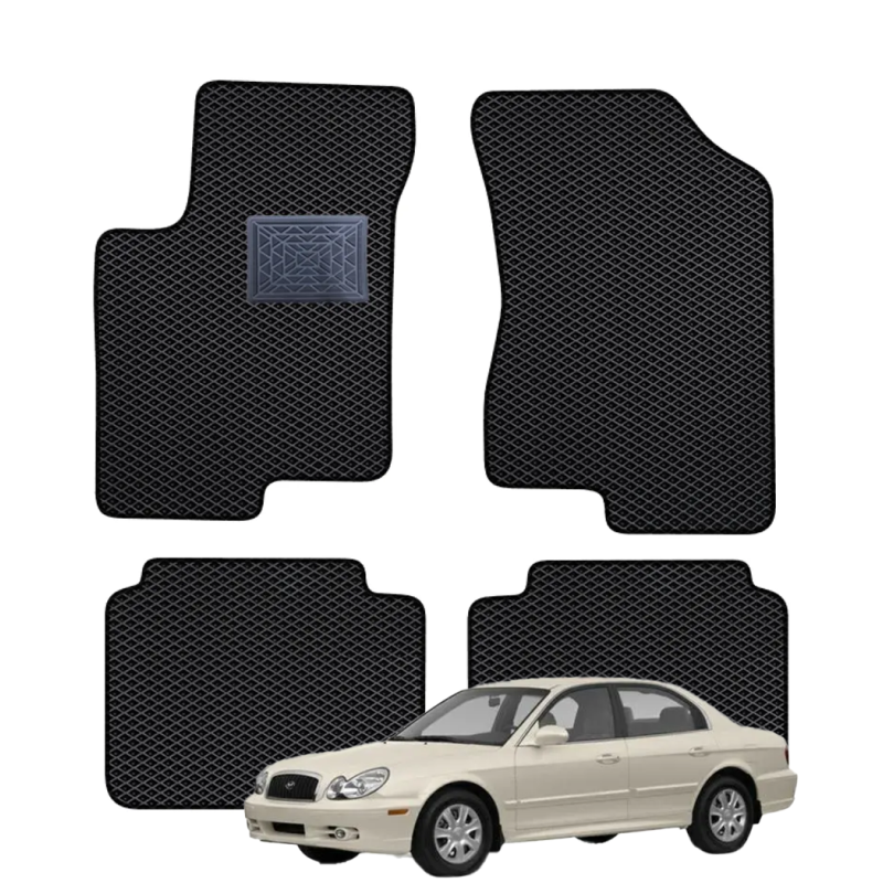 Hyundai Sonata Facelift 2001-2004 polimeriniai EVA kilimėliai