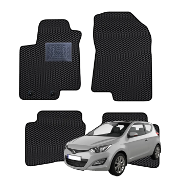 Hyundai i20 II 2014-2020 polimeriniai EVA kilimėliai