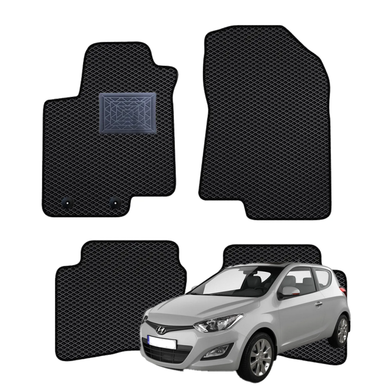 Hyundai i20 II 2014-2020 polimeriniai EVA kilimėliai