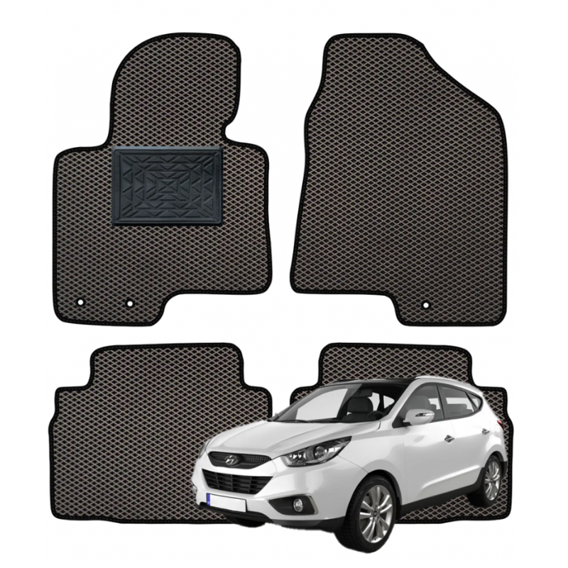 Hyundai Tucson II 2010-2015 polimeriniai EVA kilimėliai