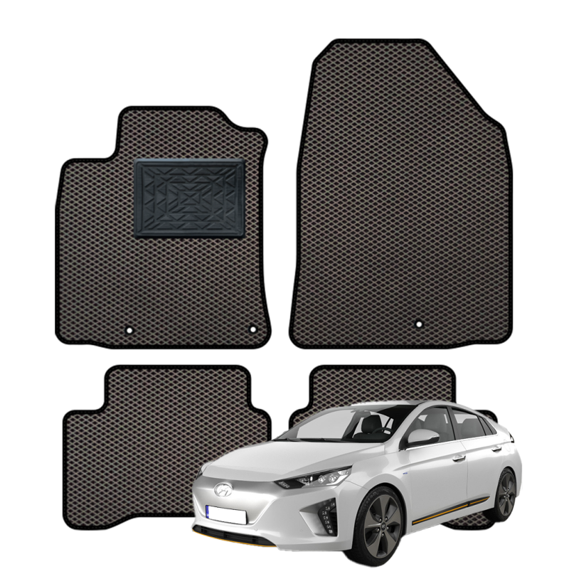 Hyundai Ioniq Hybrid 2016-2021 polimeriniai EVA kilimėliai