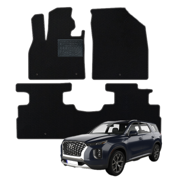 Hyundai Palisade 2018-2024 polimeriniai EVA kilimėliai