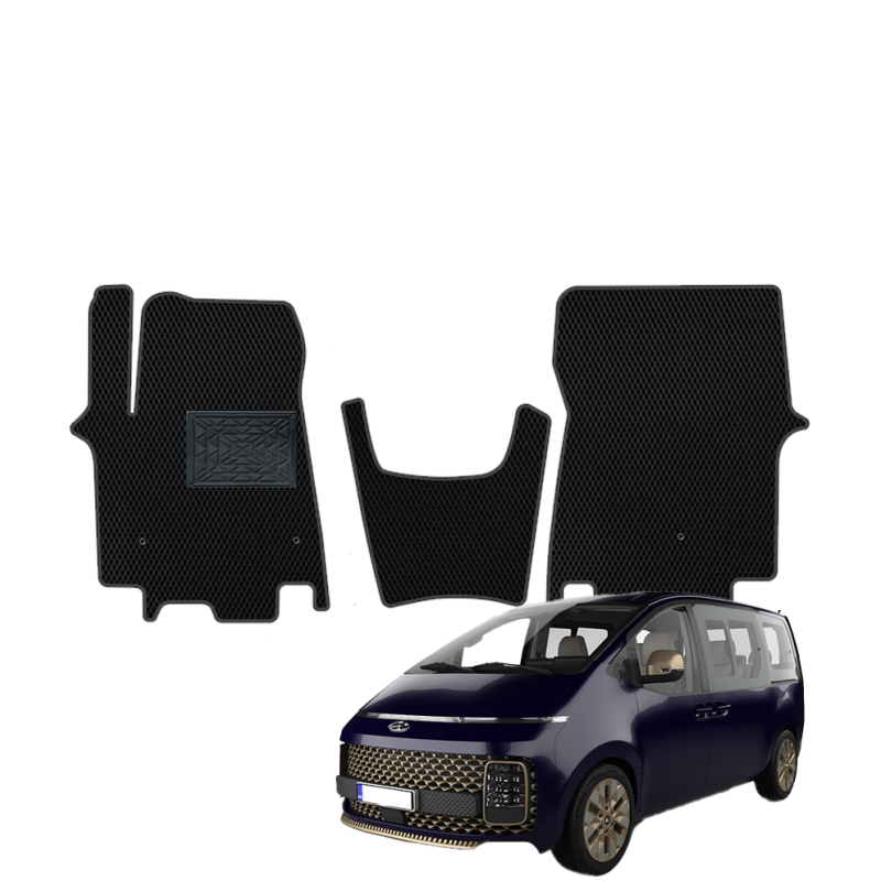 Hyundai Staria nuo 2021m. polimeriniai EVA kilimėliai