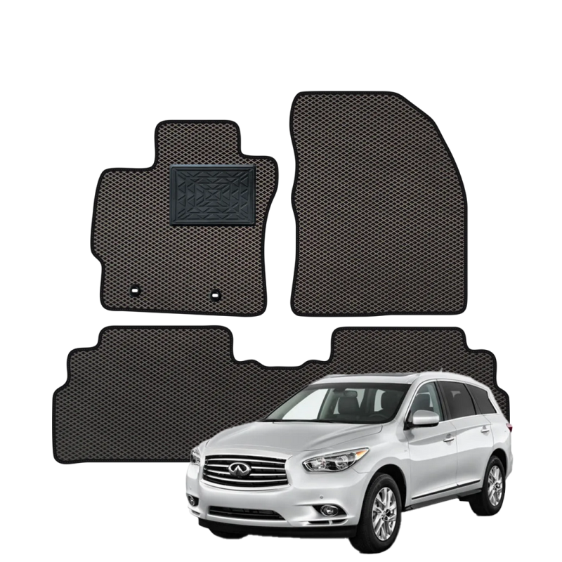 Infiniti QX60 2013–2020 polimeriniai EVA kilimėliai