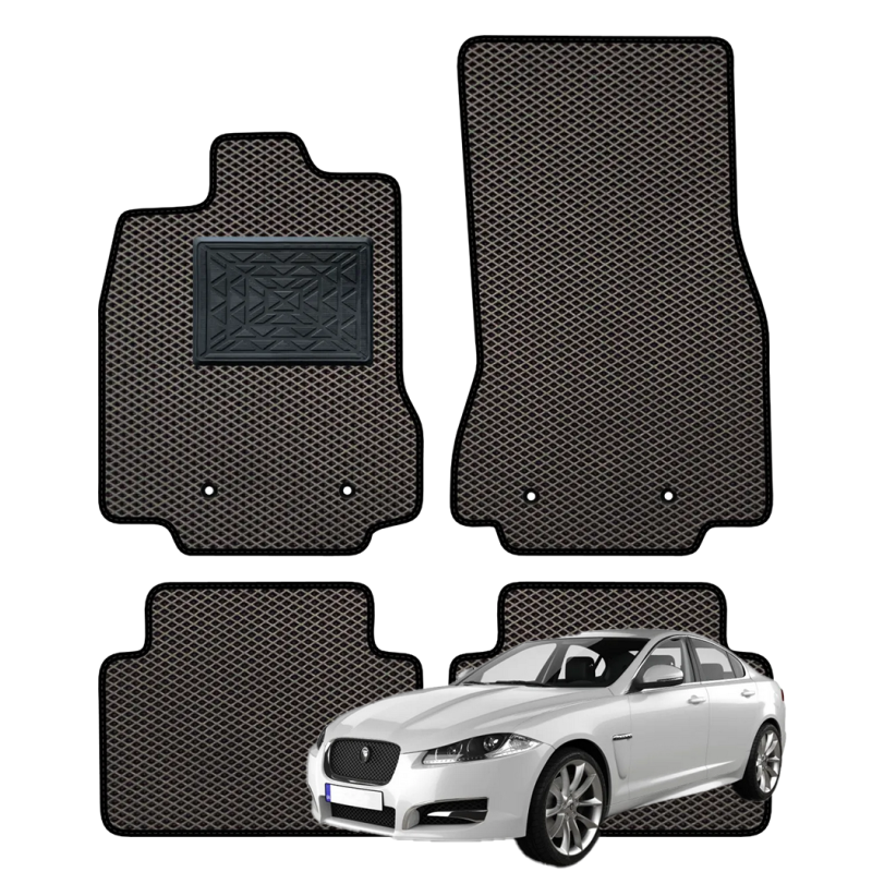 Jaguar XF 2013-2015 polimeriniai EVA kilimėliai