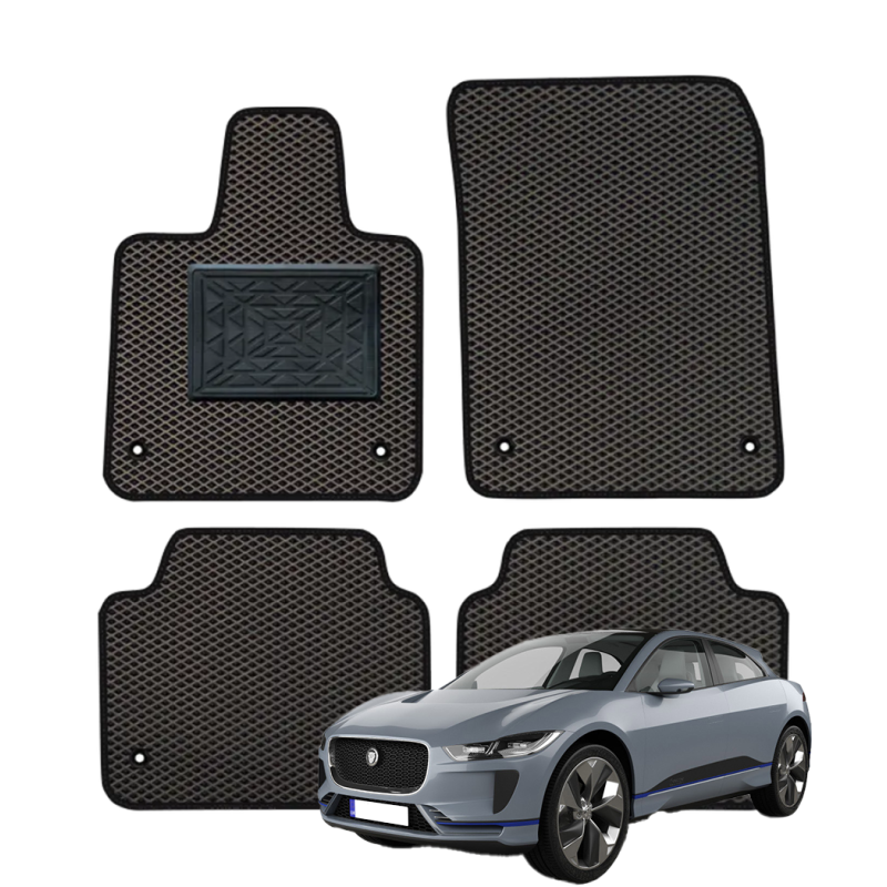 Jaguar I-Pace 2018–2024 polimeriniai EVA kilimėliai