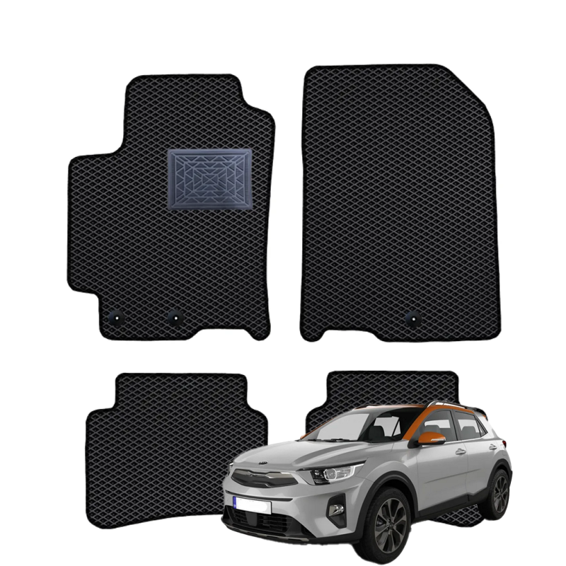 Kia Stonic nuo 2017m. polimeriniai EVA kilimėliai