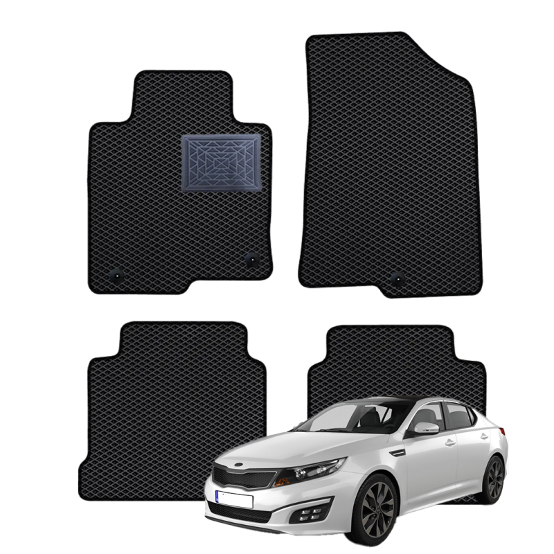 Kia Optima Sedanas 2015-2021 polimeriniai EVA kilimėliai