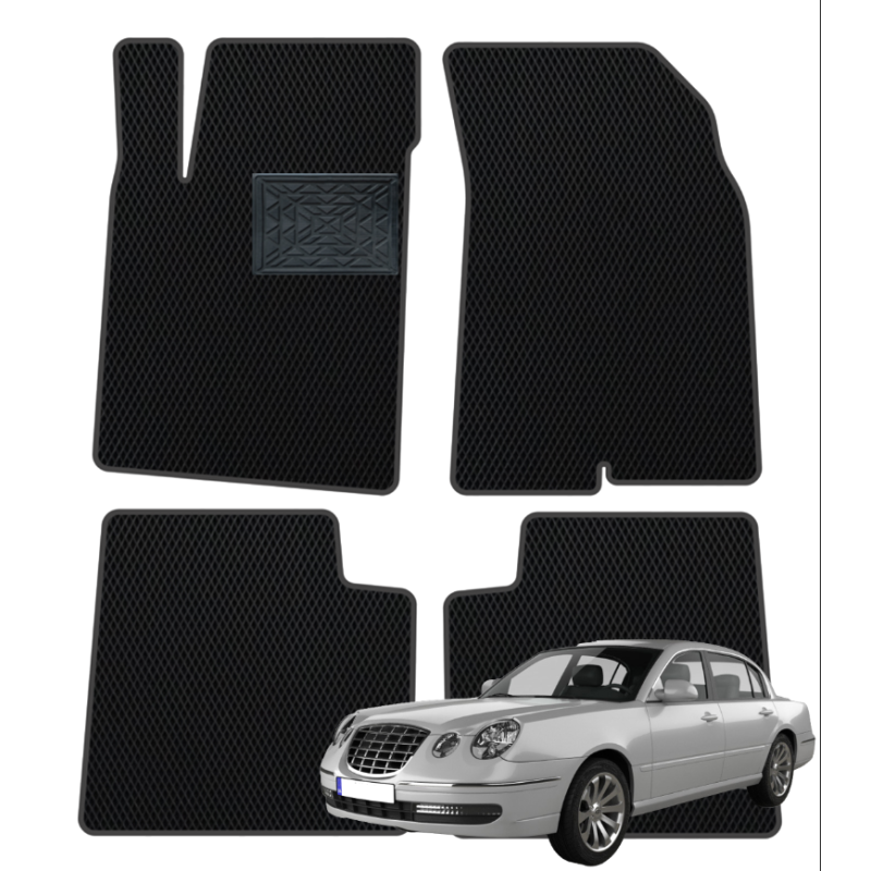 Kia Opirus 2003-2010 polimeriniai EVA kilimėliai