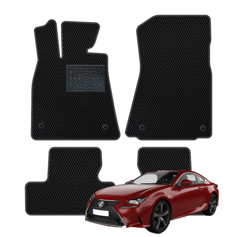 Lexus RC-200T 2014-2025 polimeriniai EVA kilimėliai
