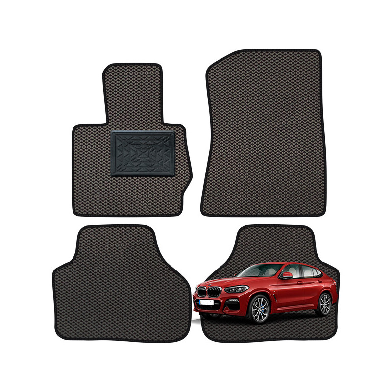 BMW X4 F26 2014-2018 polimeriniai EVA kilimėliai