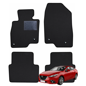 Mazda 3 III BM Hečbekas 2013-2018 polimeriniai EVA kilimėliai