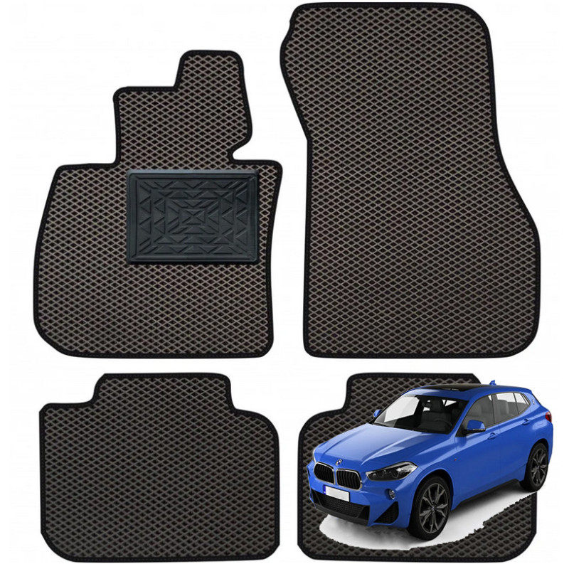 BMW X2 (F39) 2017–2023 polimeriniai EVA kilimėliai