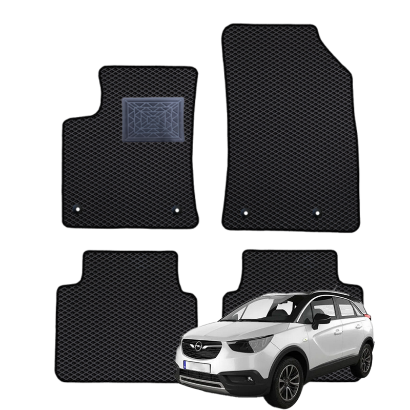 Opel Crossland X 2017-2024 polimeriniai EVA kilimėliai