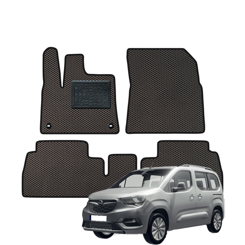 Opel Combo E nuo 2018m. polimeriniai EVA kilimėliai