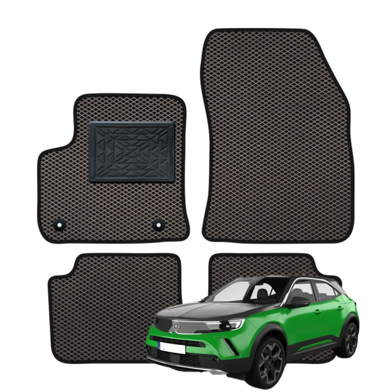 Opel Mokka-e (elektrinė) nuo 2021m. polimeriniai EVA kilimėliai