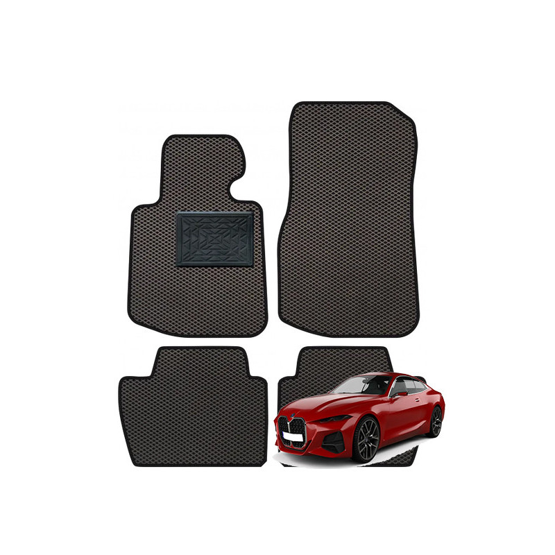BMW 4 serija (G22) nuo 2019m. polimeriniai EVA kilimėliai