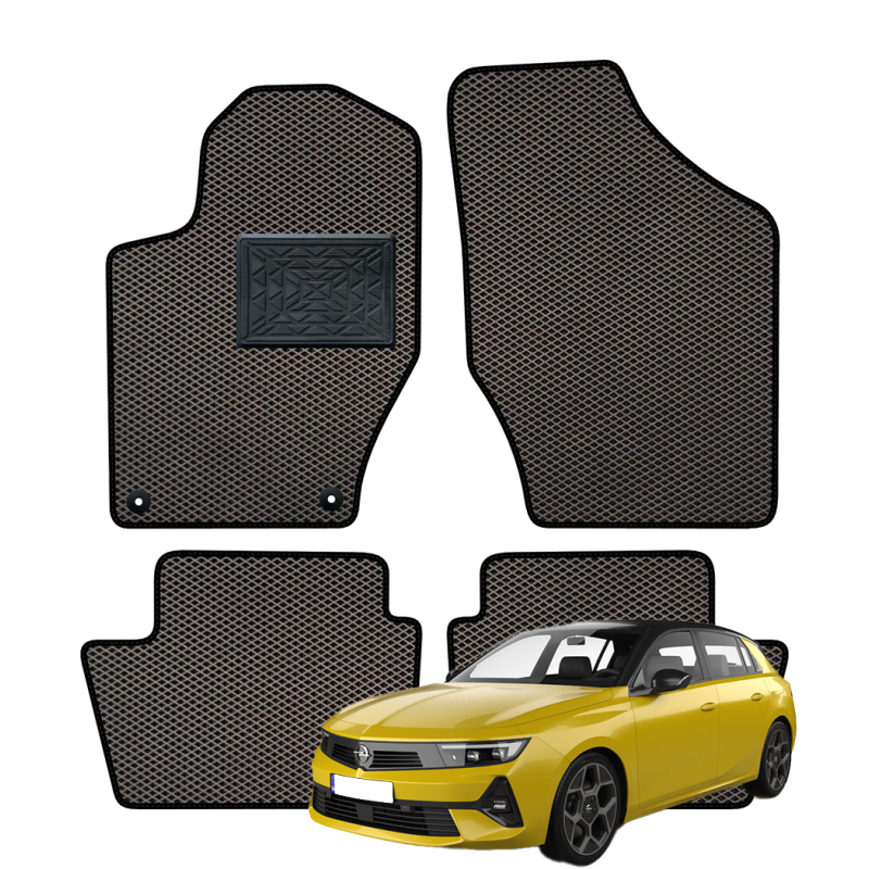 Opel Astra ST Universalas nuo 2023m. polimeriniai EVA kilimėliai