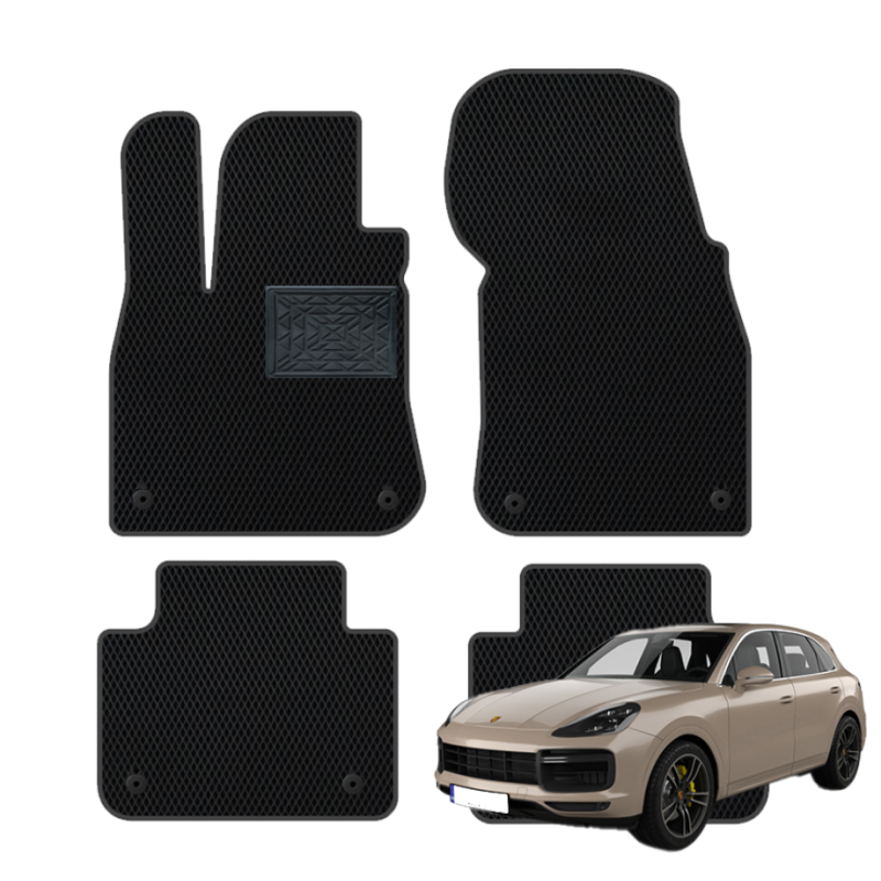 Porsche Cayenne III nuo 2019m. polimeriniai EVA kilimėliai