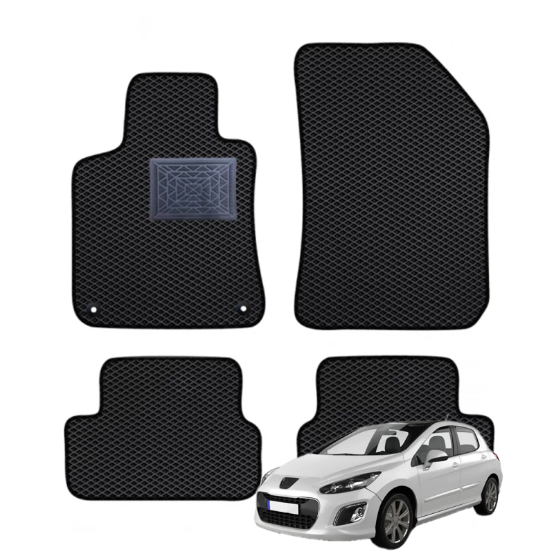 Peugeot 308 II Hečbekas 2013-2021 polimeriniai EVA kilimėliai