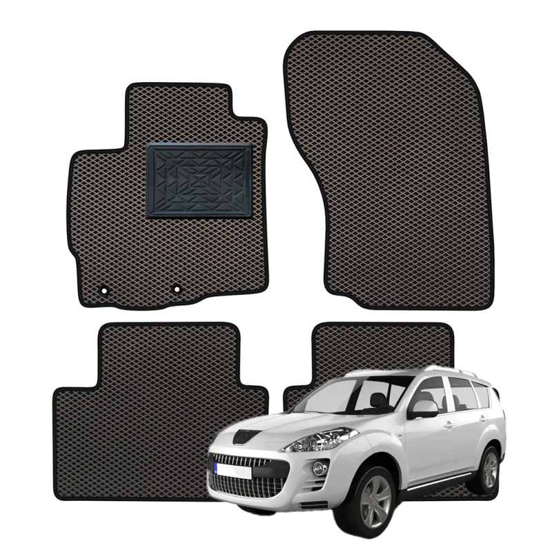 Peugeot 607 2001-2011 polimeriniai EVA kilimėliai