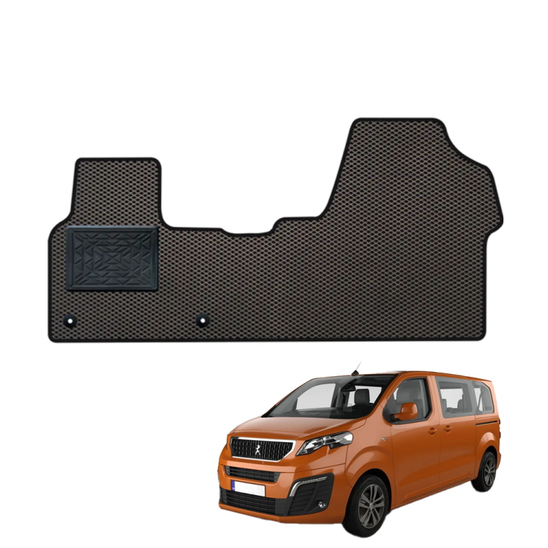 Peugeot Traveller 2016–2024 polimeriniai EVA kilimėliai