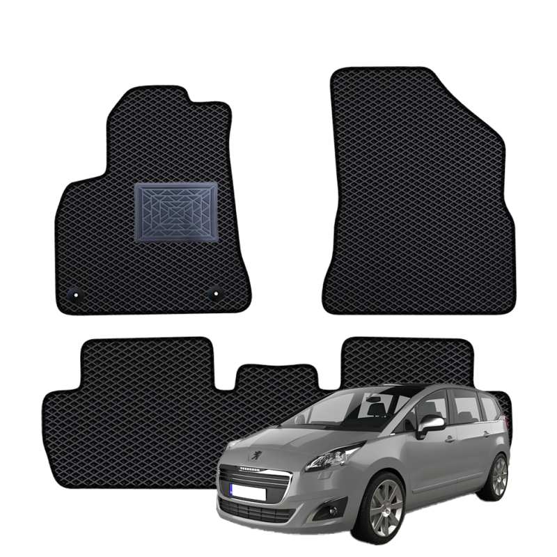 Peugeot 5008 2009-2017 polimeriniai EVA kilimėliai