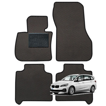 BMW 2 serija Gran Tourier (F46) 2014-2021 polimeriniai EVA kilimėliai