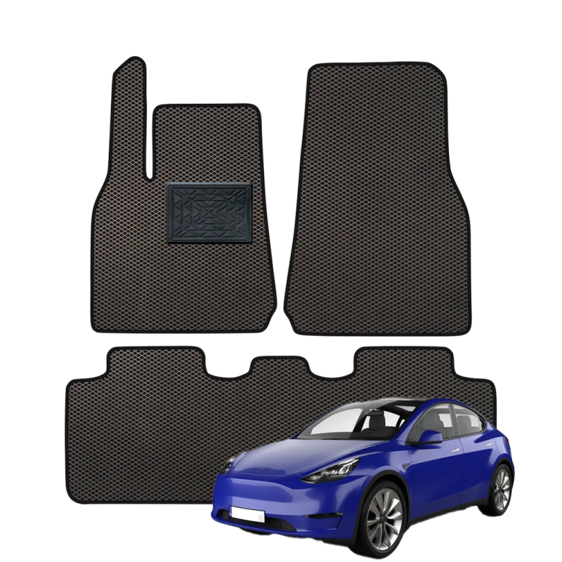 Tesla Model Y 2020-2024 polimeriniai EVA kilimėliai