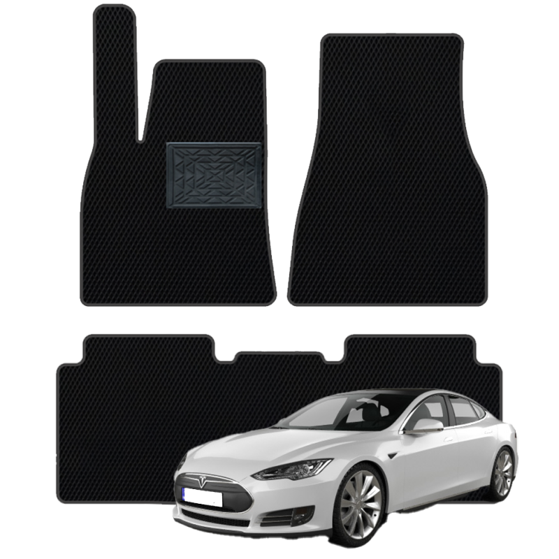 Tesla Model S 2012-2021 polimeriniai EVA kilimėliai